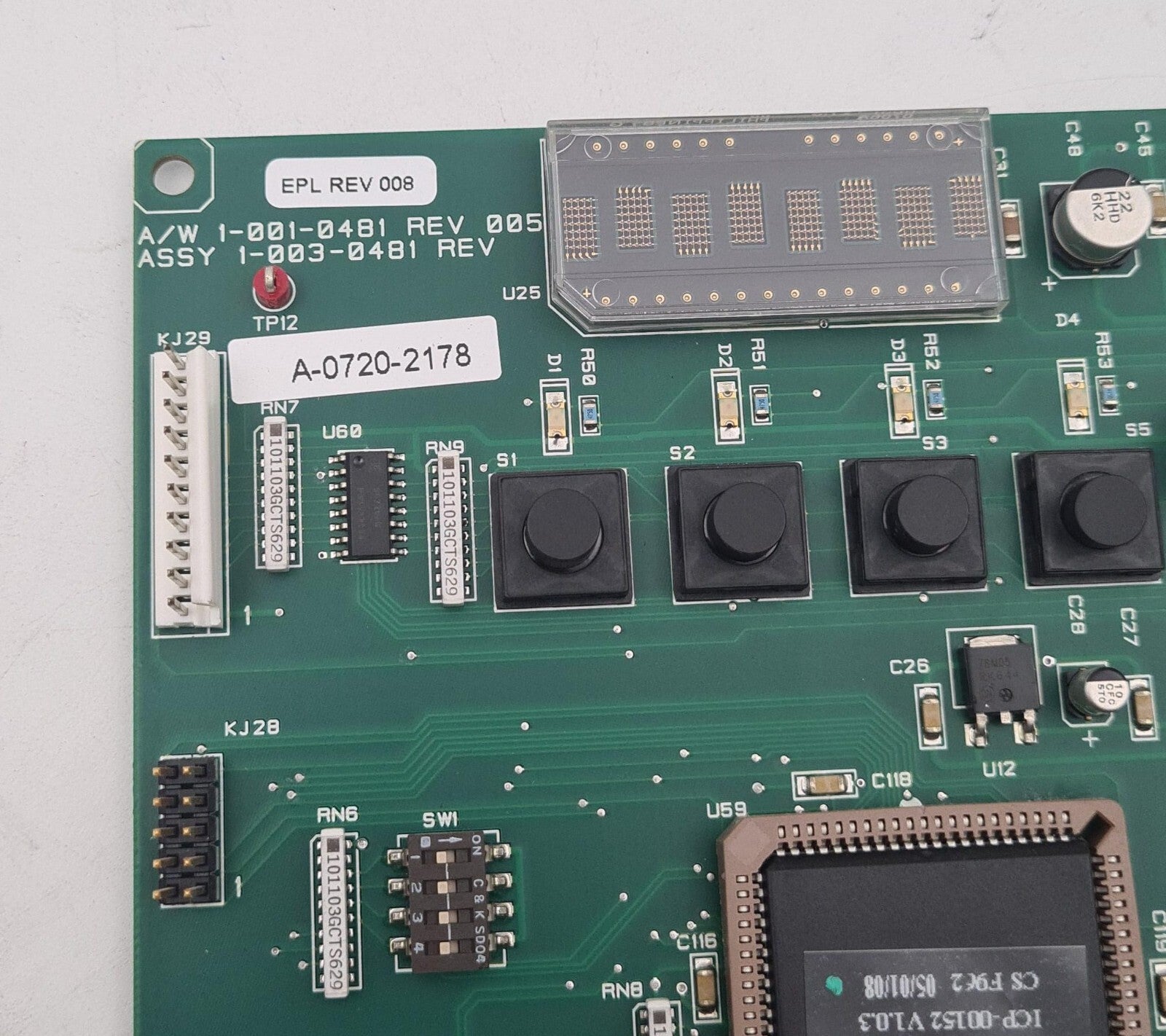 Hologic Host Microprocessor Board 1-003-0481 for Selenia Lorad M-IV