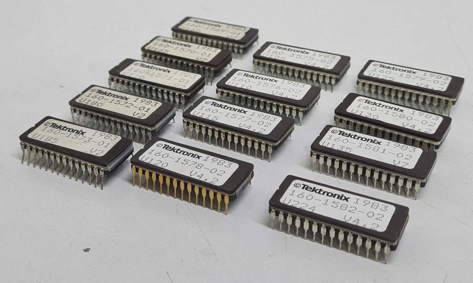 [LOT OF 13] TEKTRONIX 160-15XX-01 Boot ROM Chip