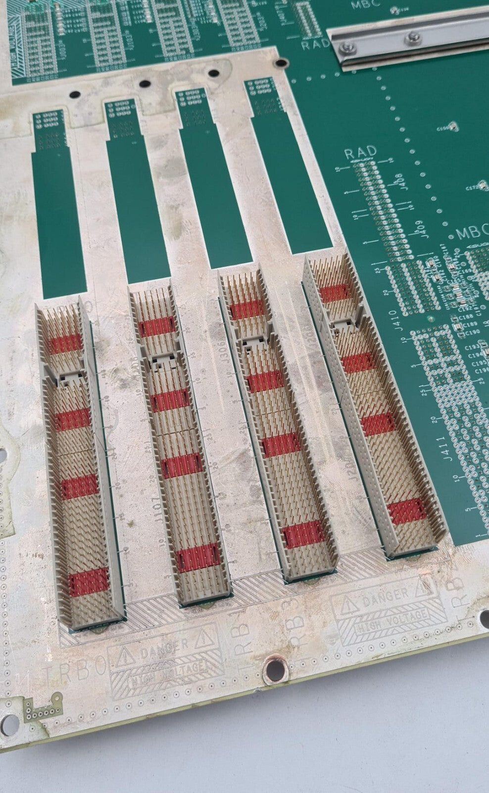 Siemens ACUSON SC2000 Ultrasound TBP 10038565 Backplane Board Motherboard