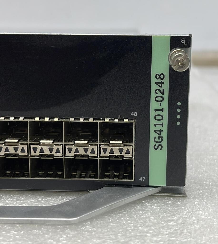 Enterasys SG4101-0248 S-IOM 48-Port SFP W/ Optional Expansion Slot