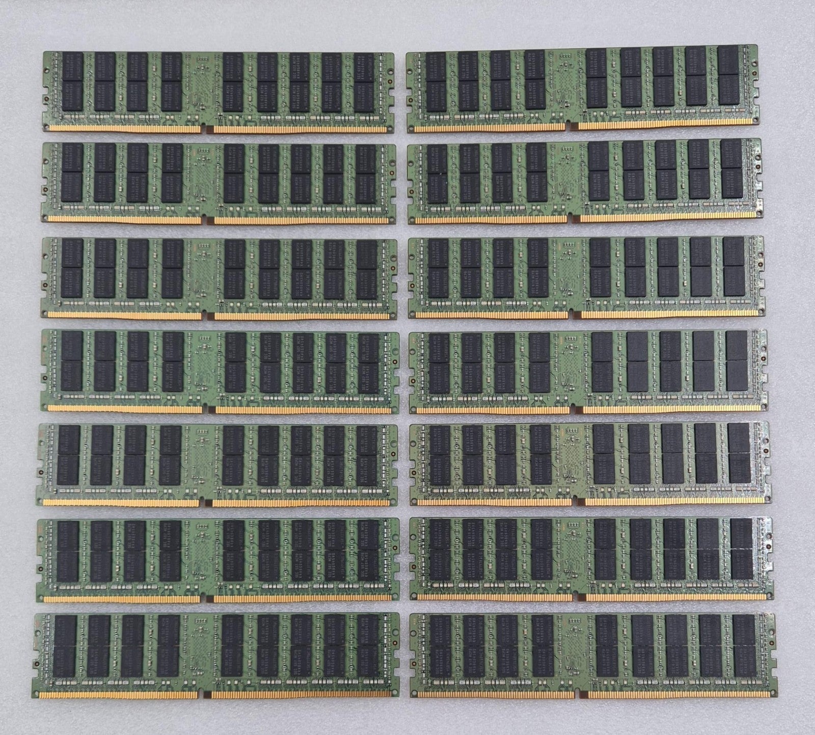 [LOT 14 PCS] SAMSUNG 32GB 4DRx4 PC4-2133P M386A4G40DM0-CPB2Q DDR4 MEMORY RAM *HP
