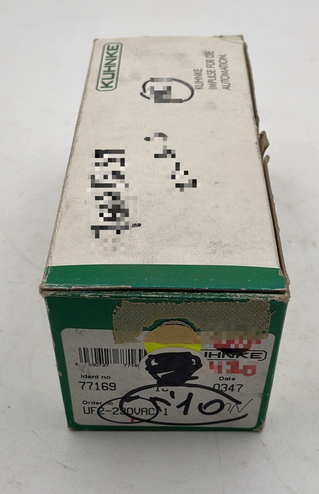 10 UNITS PACK - KUHNKE UF2-230VAC 1 Relay 10A 250V