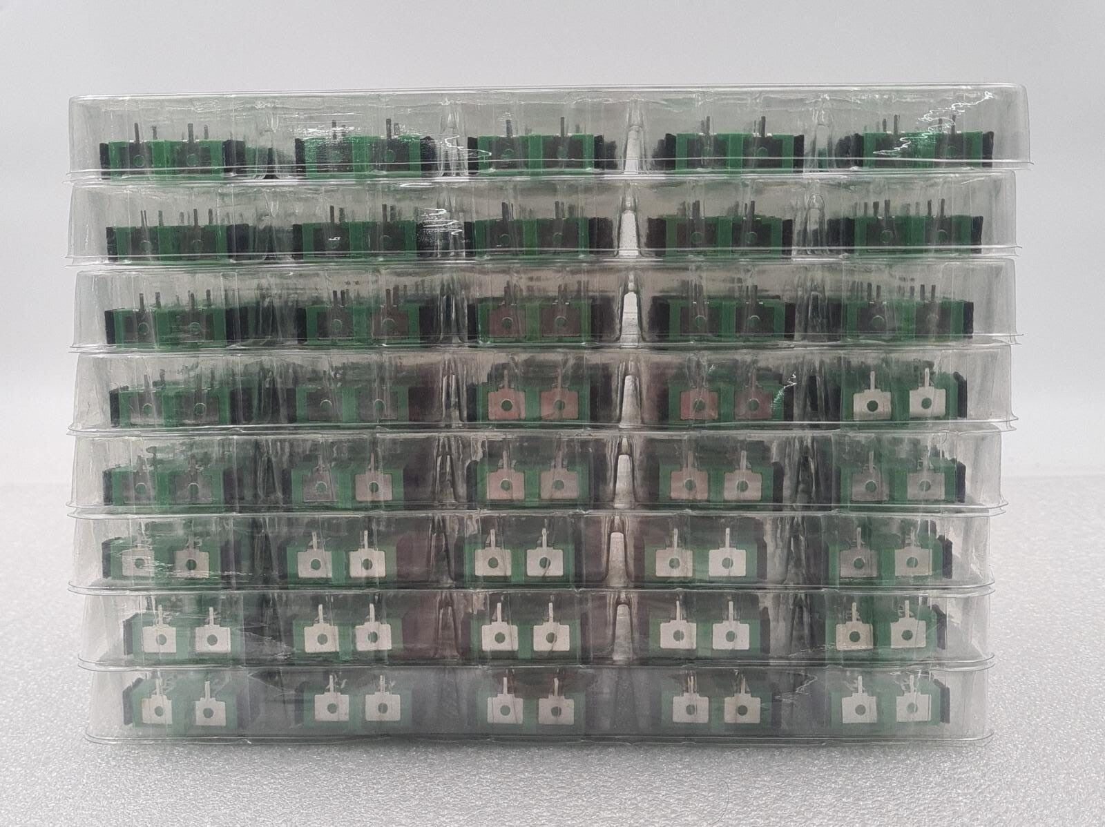 [LOT OF 8] 25 PCS of QY SC/APC Armored Optical Cable Fiber Optic Adapter
