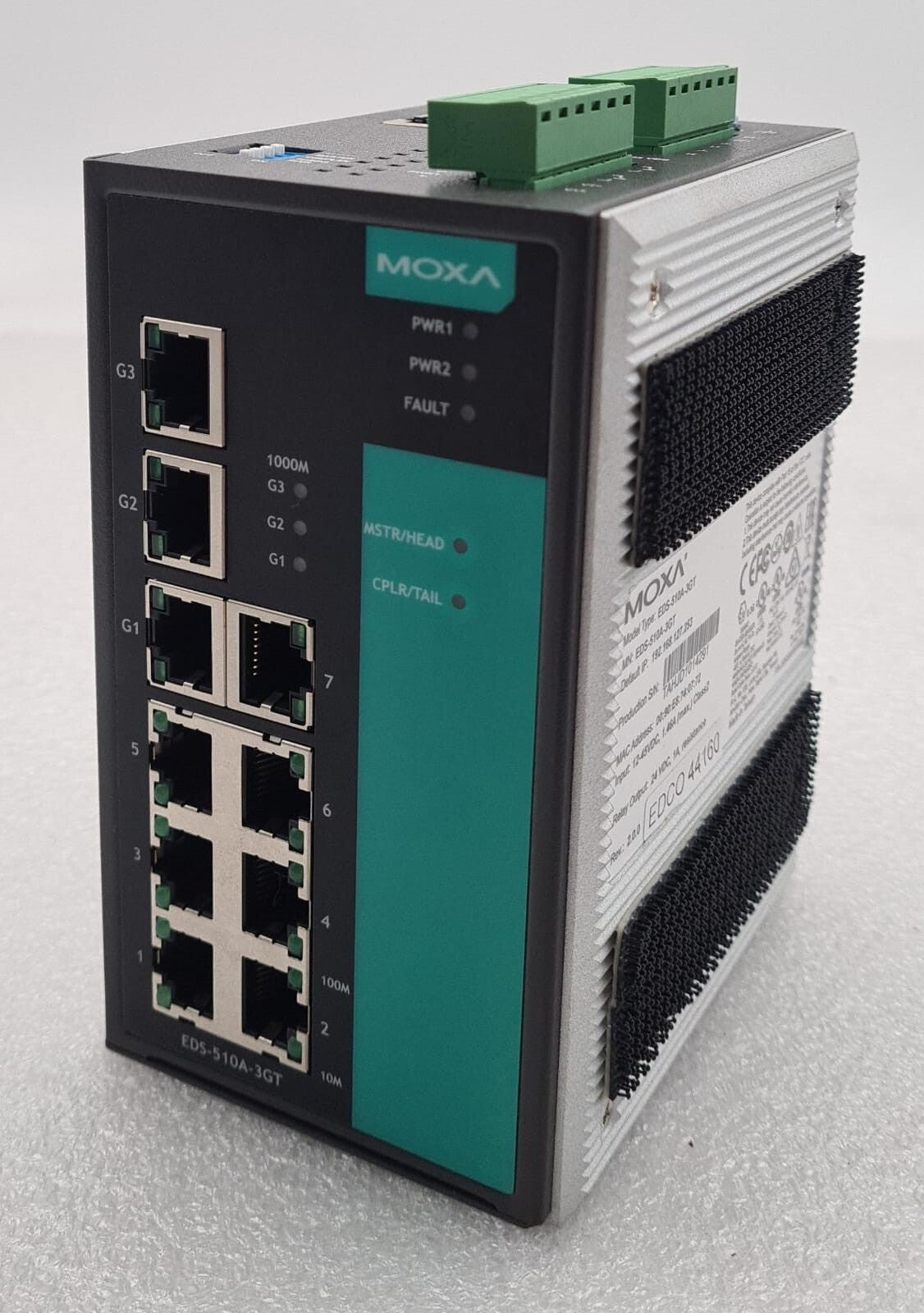 MOXA EDS-510A-3GT industrial Ethernet switch