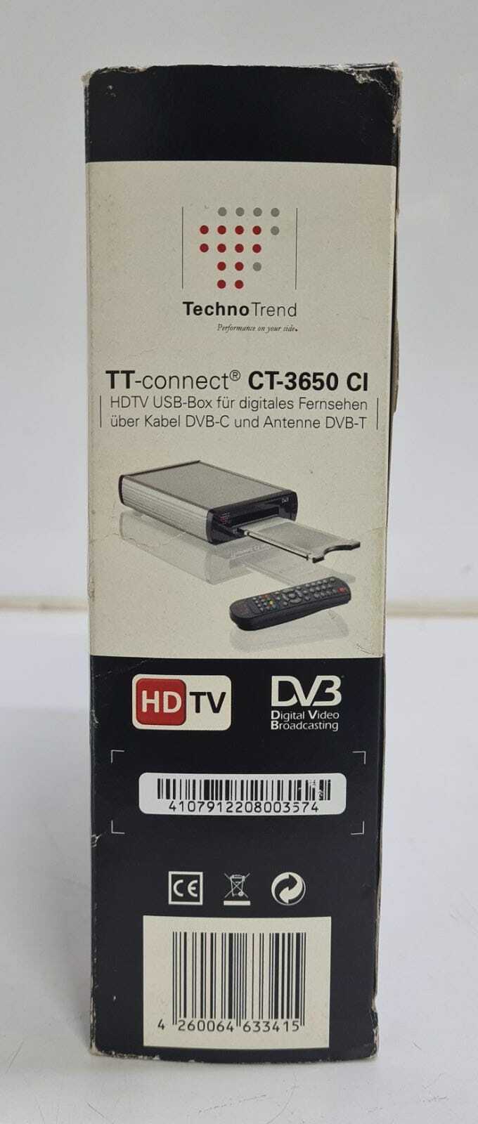 NEW - TechnoTrend TT-connect CT-3650 CI HDTV USB-Box