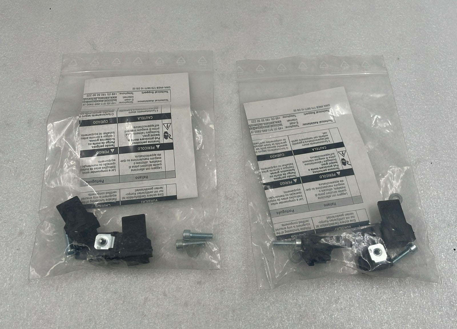 Siemens 3VL9116-4TA30 two kits side by side