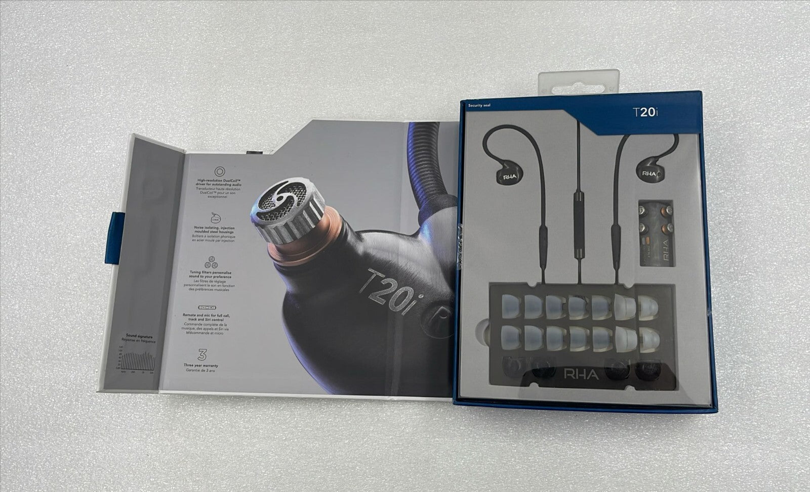NEW** RHA T20i Fidelity Noise Isolating In-Ear Headphone