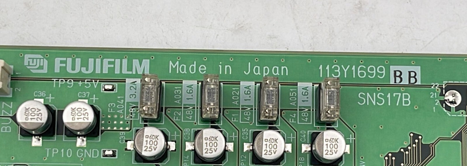 FujiFilm 113Y1699 BB SNS17B PCB Circuit Board from Fujifilm XG5000