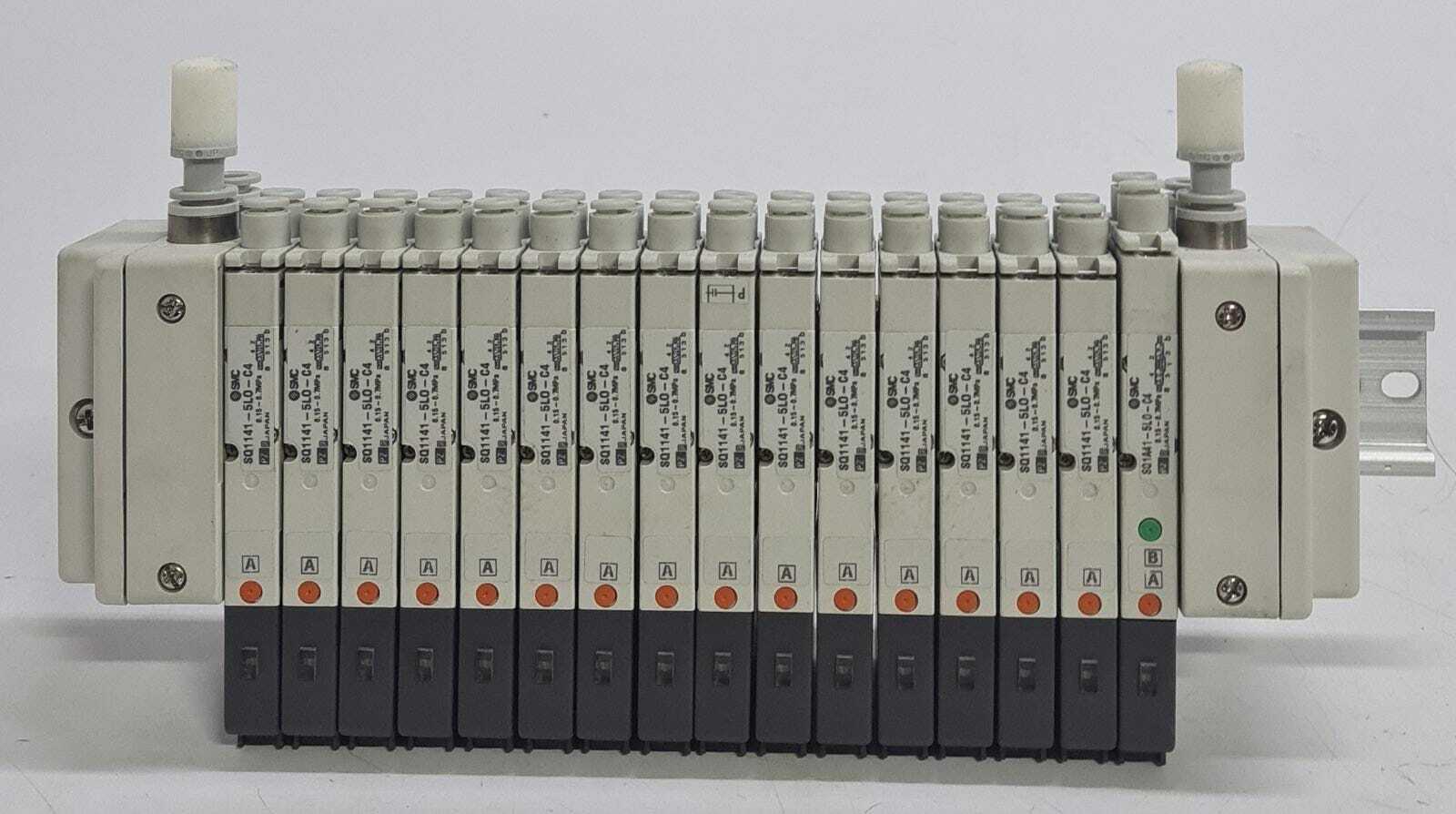 [LOT OF 16] SMC solenoid valve Bank 15* SQ1141-5LO-C4 + 1* SQ1A41-5LO-C4