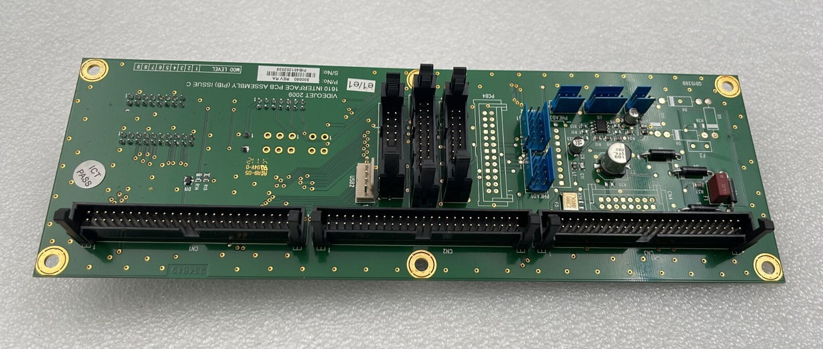 Videojet 1610 Interface PCB Assembly (PIB) Issue C 500050