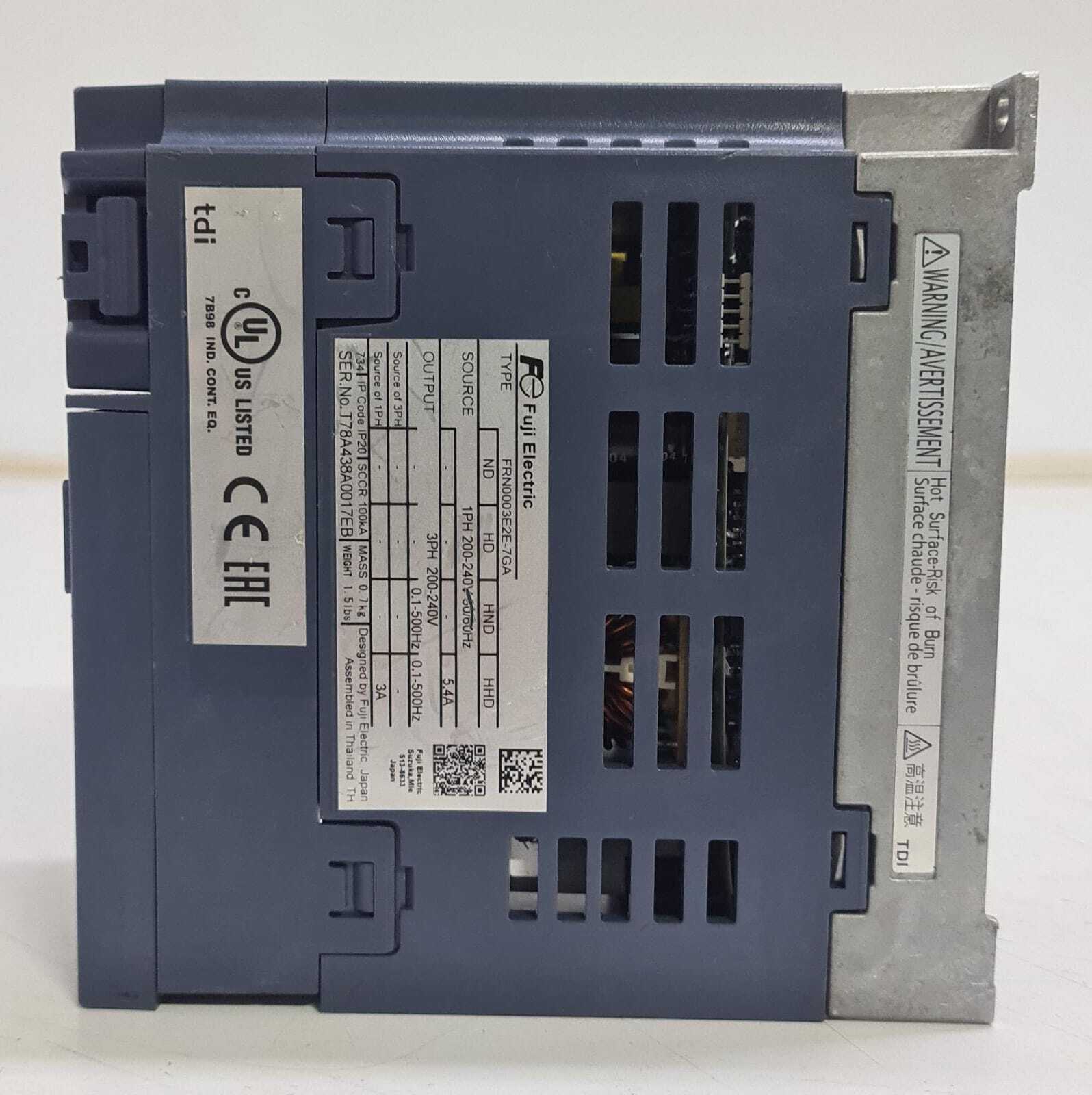 Fuji Electric FRENIC-ACE Drive FRN0003E2E-7GA Multi Inverter Motor Drive