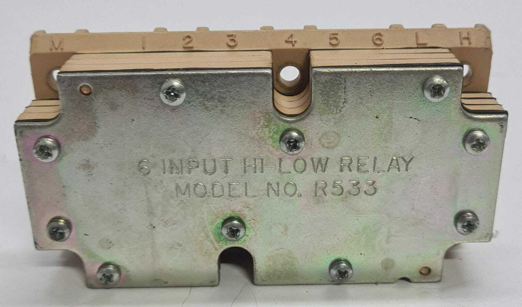 INVENSYS 6 Input HI-LOW Relay Model R533 9349