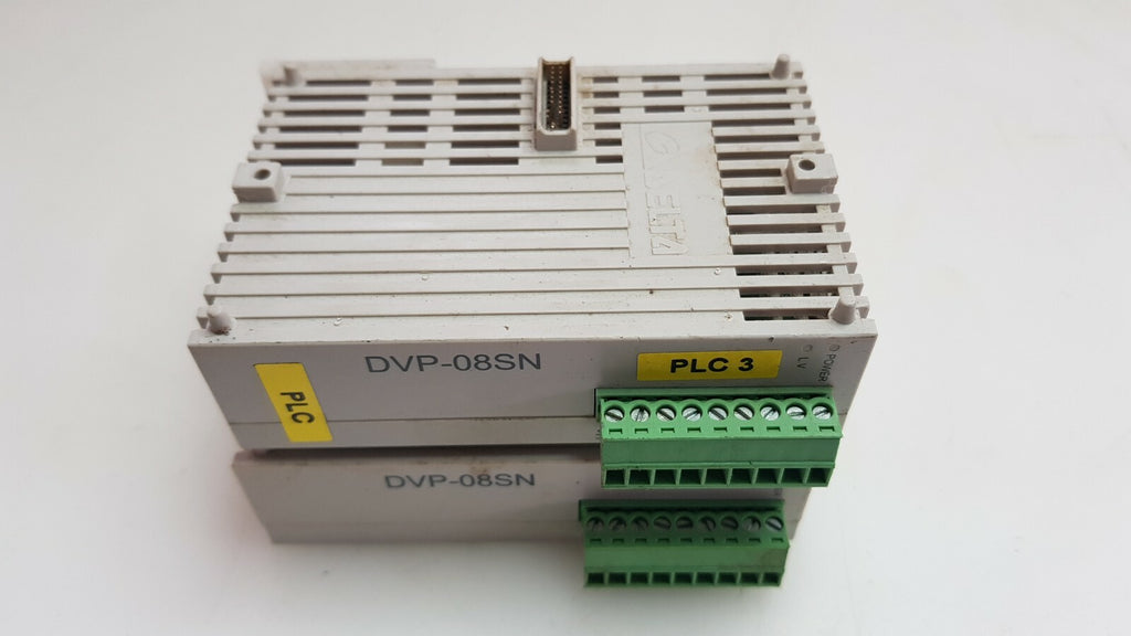 Delta Programmable Logic Controller Relay Dvp08sn11R Lot of 2