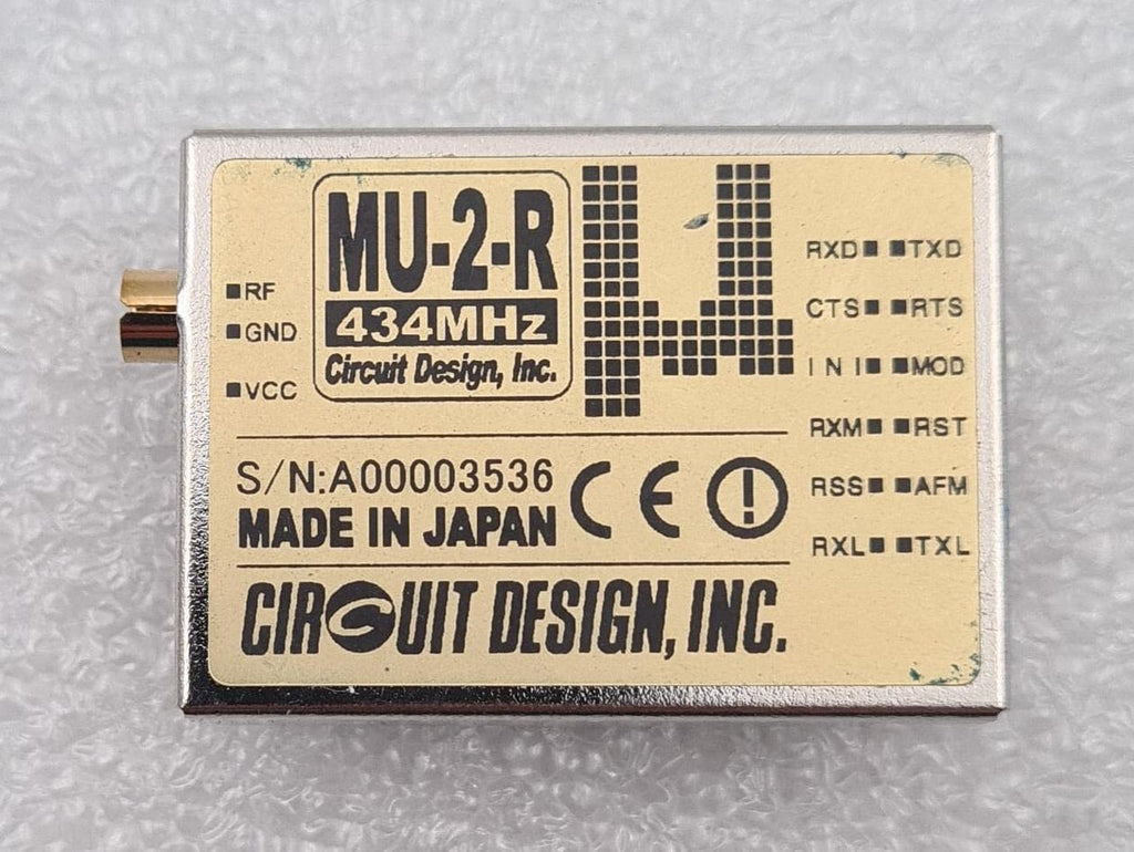 Circuit Design MU-2-R 434MHz ISM Band Integrated Radio Modem