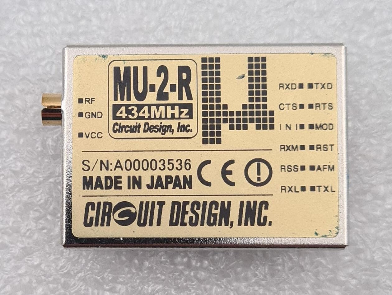 Circuit Design MU-2-R 434MHz ISM Band Integrated Radio Modem