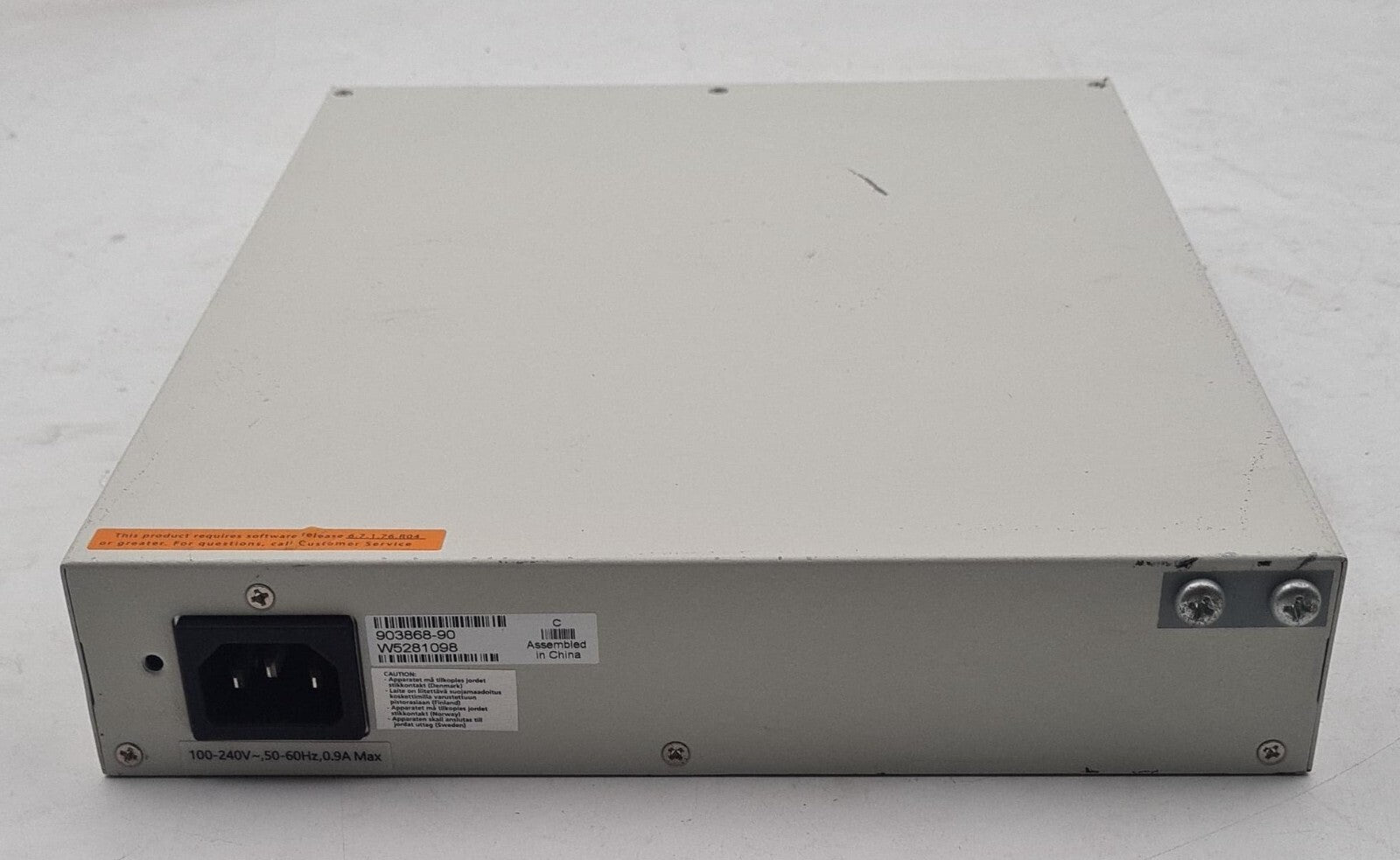Alcatel Lucent OS6350-10 Omniswitch Switch 903868-90 100-240V