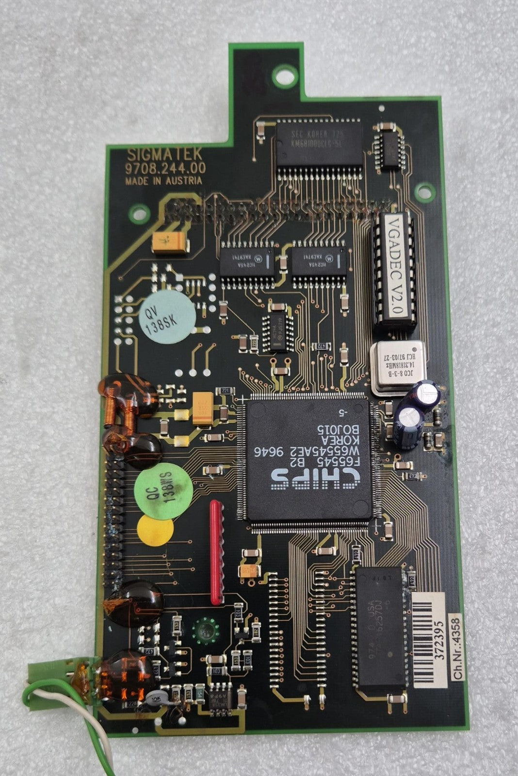 SIGMATEK Demag NC4 Motherboard 9617.067.03 & PCB 9708.244.00 **AS-IS**