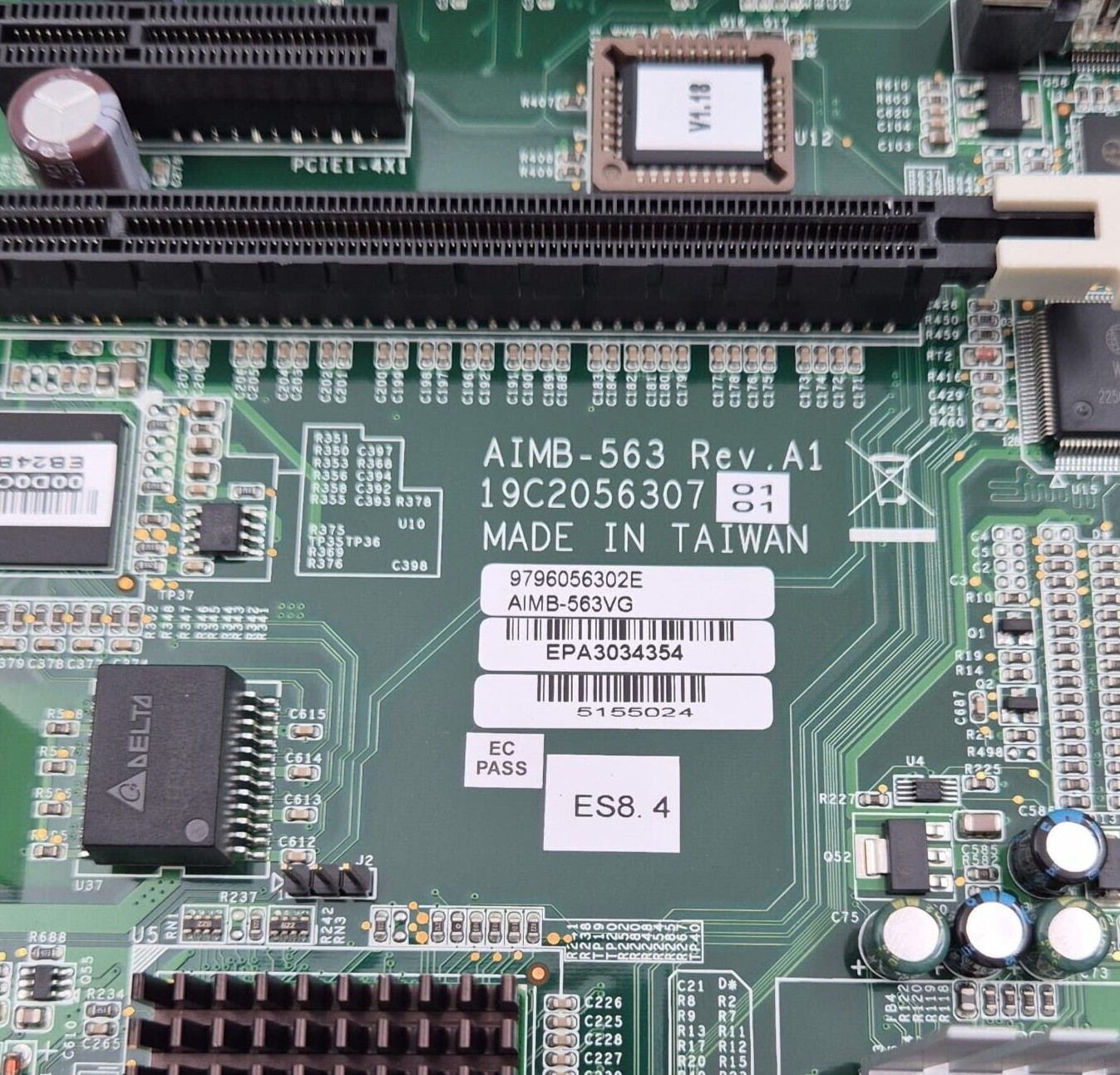 GE LOGIQ E9 ULTRASOUND MAIN BOARD AIMB-563 19C2056307 9796056302E AIMB-563VG
