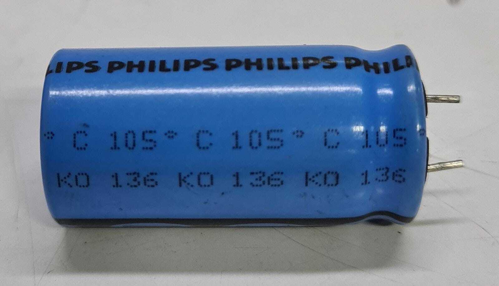 [LOT OF 97] NEW - PHILIPS C136RVI 4700uF 20% 25V 105 C K4 KO 136 Capacitor