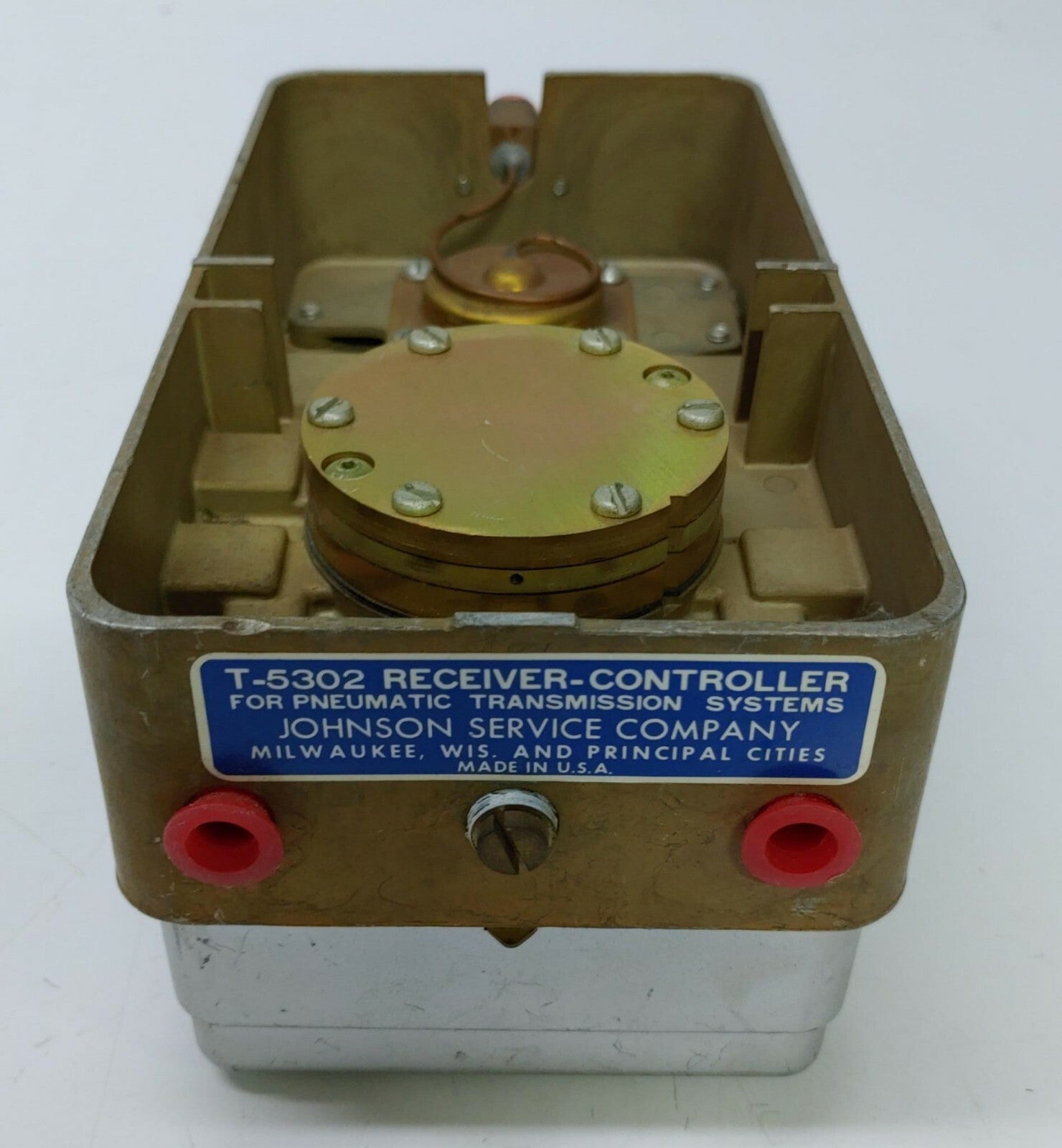 JOHNSON CONTROLS T-5302 RECEIVER-CONTROLLER FOR PNEUMATIC TRANSMISSION SYSTEMS
