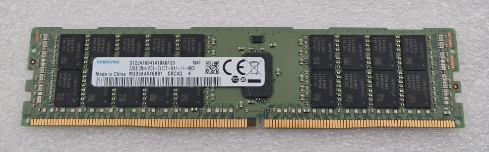 LOT 8 PCS- SAMSUNG 32GB 2Rx4 PC4-2400T M393A4K40BB1-CRC4Q DDR4 Memory Server RAM