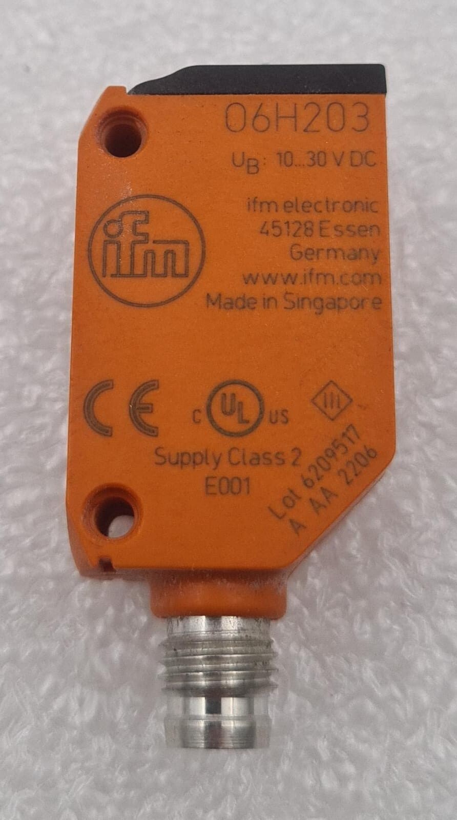 [LOT OF 4] IFM Electronic O6H203 Reflection Light Scanners Photoelectric Sensor