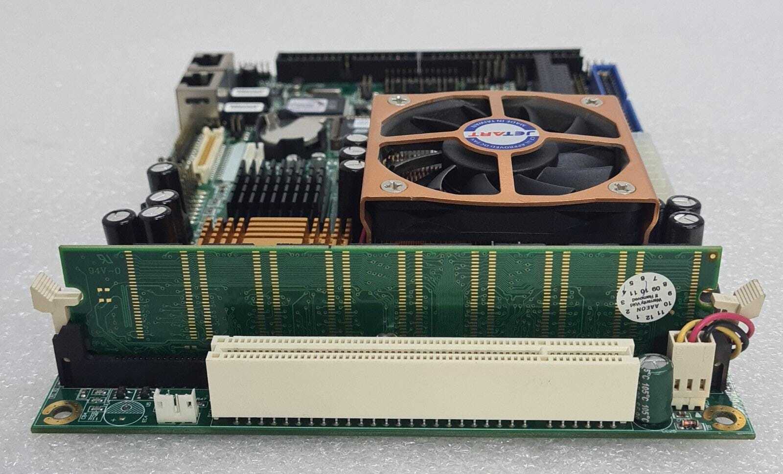 Aaeon PCM-6894 A1.1-A Single Board Computer 1907689405 W/ PC-133 128 MB  #1
