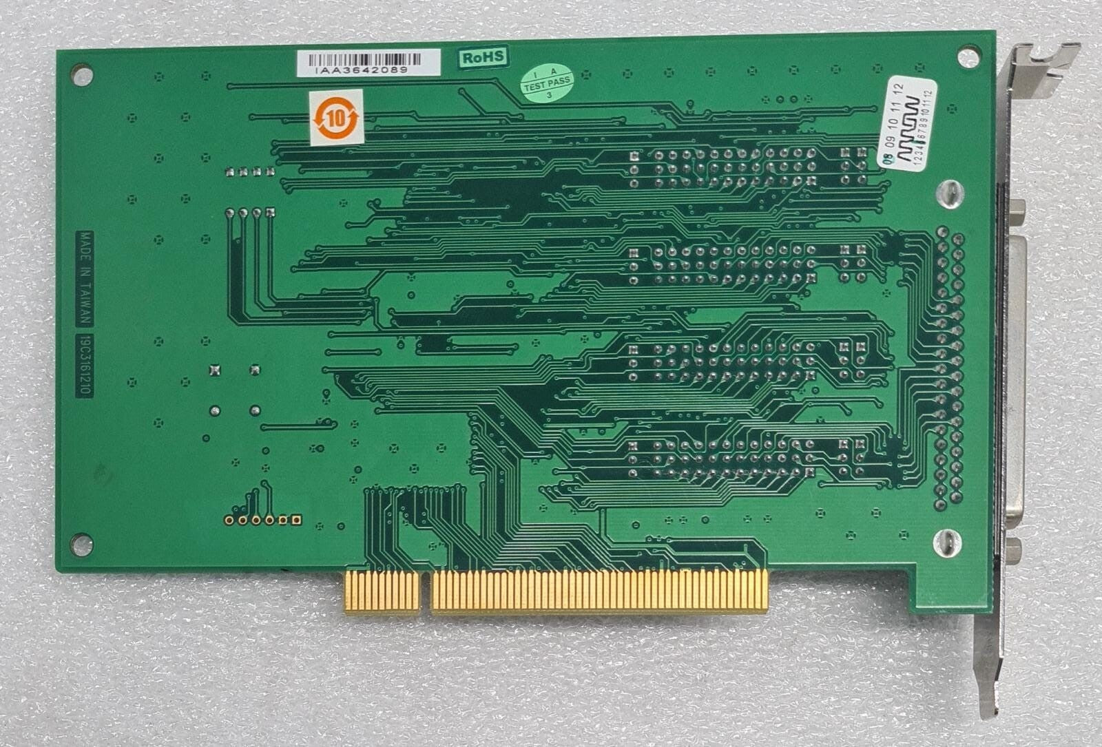 Advantech PCI-1612 REV A1 02-2 4-Port RS-232/422/485 Communication Data...