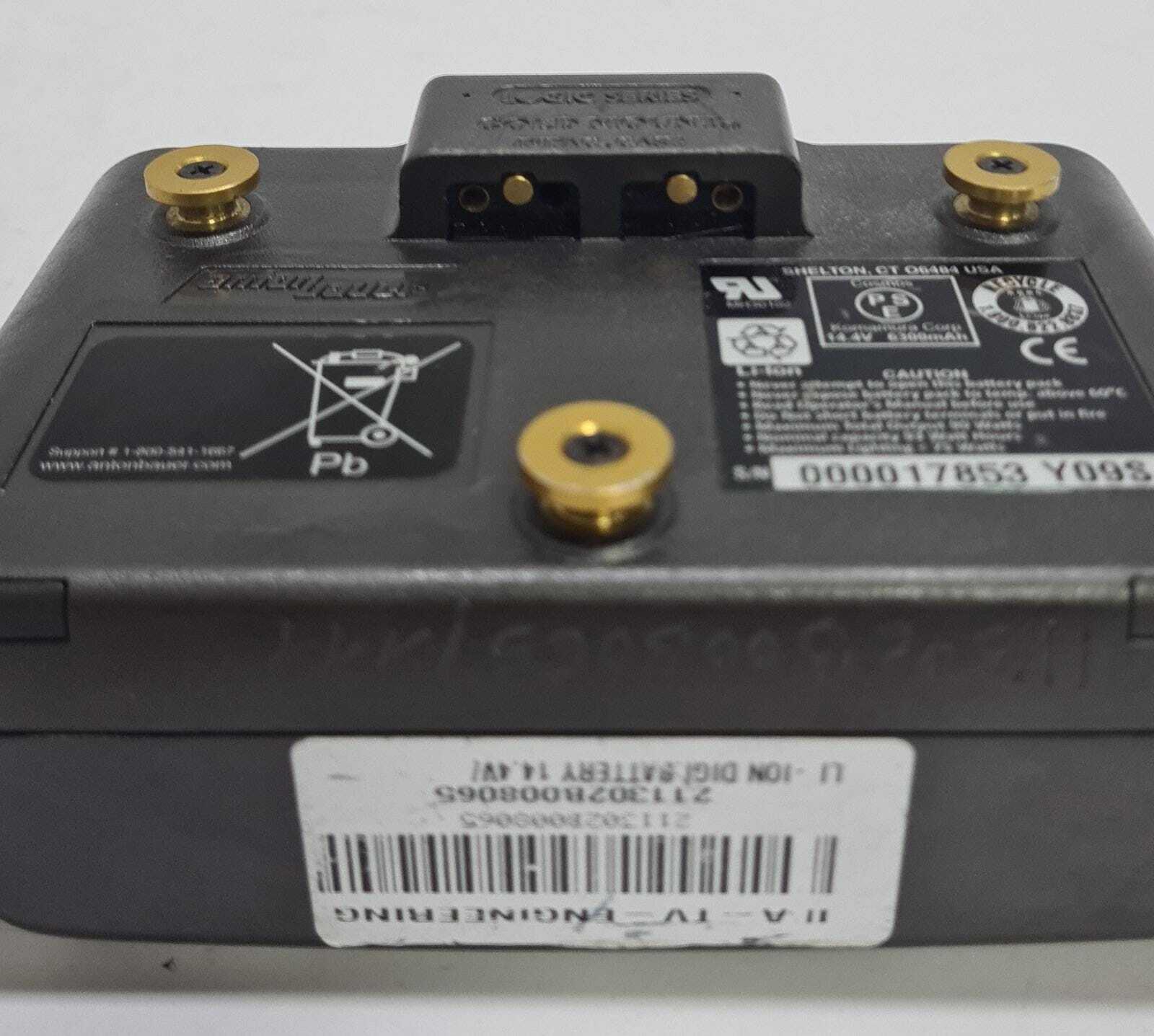 [LOT OF 2] Anton Bauer Dionic Inter Active with RealTime Display Li-Ion Battery