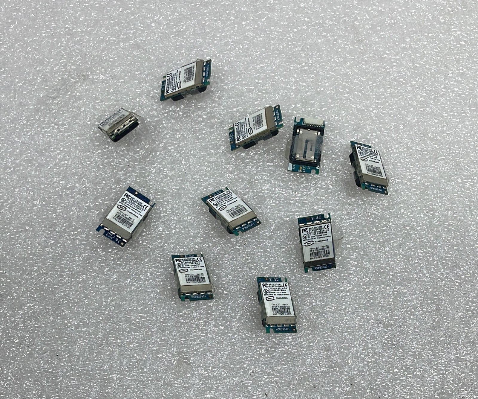 [LOT OF 10] HP QDS-BRCM1018 LapTop Bluetooth Card 398393-002