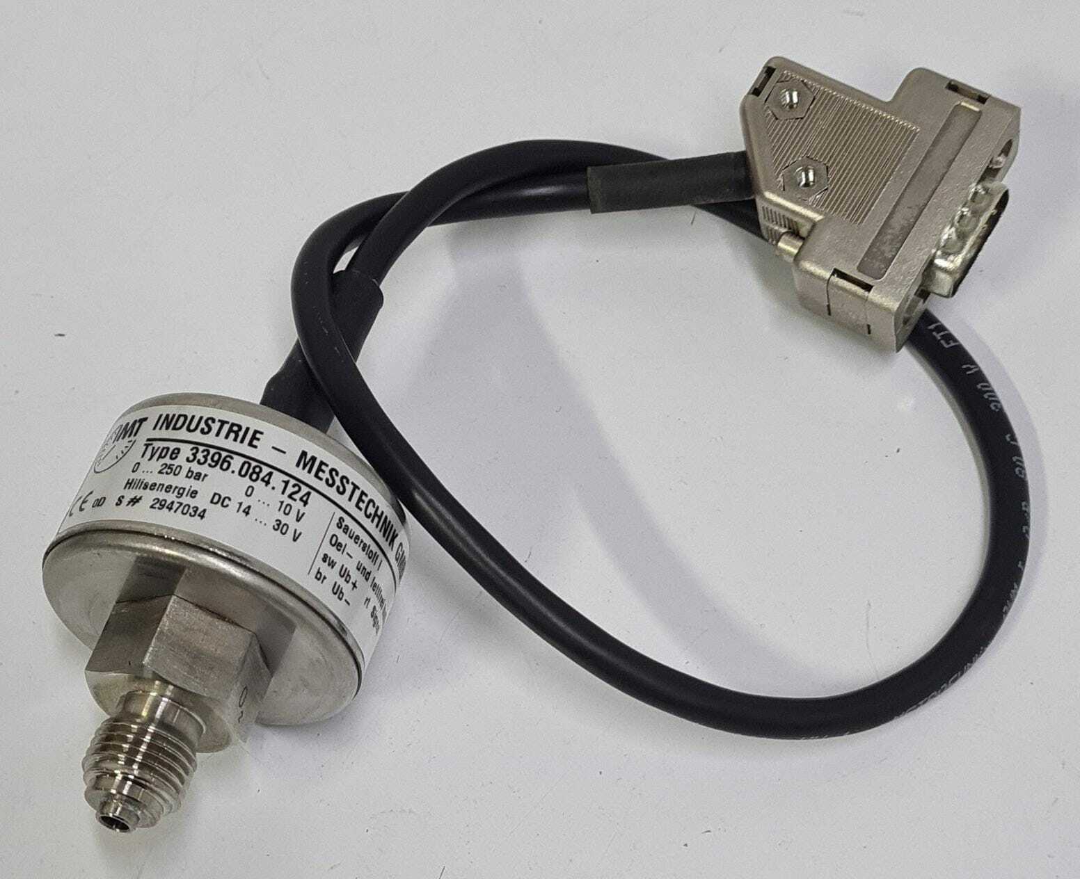 IMT INDUSTRIE MESSTECHNIK 3396.084.124 Pressure Sensor 0-250 bar