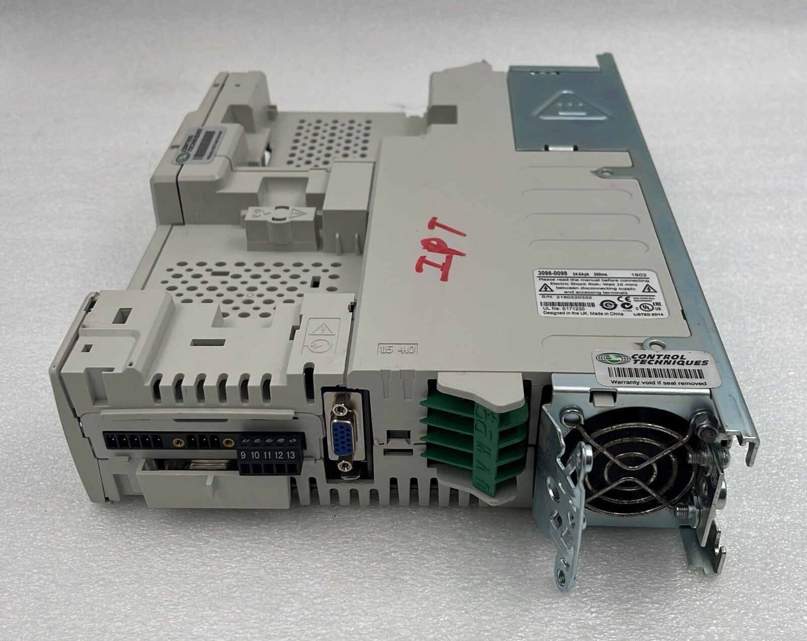 NIDEC Control Techniques Leroy-Somer Digitax ST Plus DST1405 3098-0098 24Apk