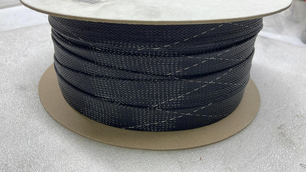 NEW - ALPHA WIRE GRP 120 1 1/4 BLACK 250FT / 76.25M EXPANDABLE BRAIDE