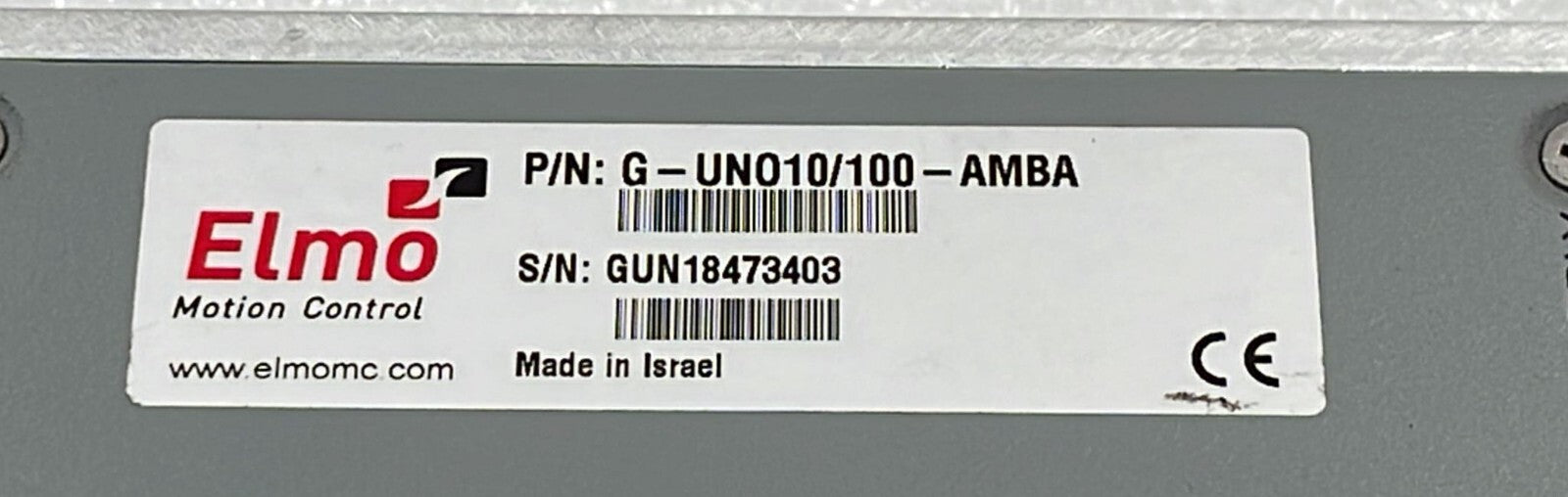 Elmo Motion Control G-UNO10/100-AMBA Servo Drive