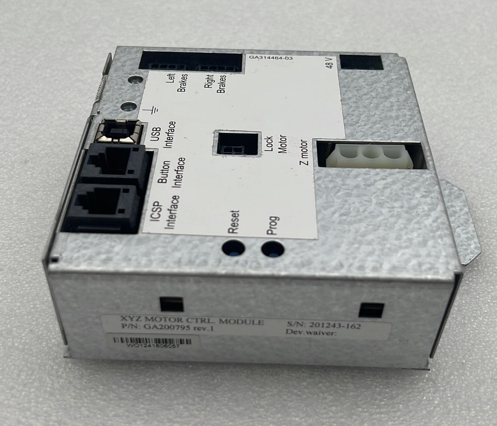 GE LOGIQ / Vivid E9 Ultrasound XYZ Motor Control Module GA200795