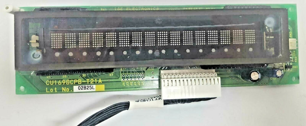 ISE Electronics CU169SCPB-T21A Display & 2103587 for GE Senographe