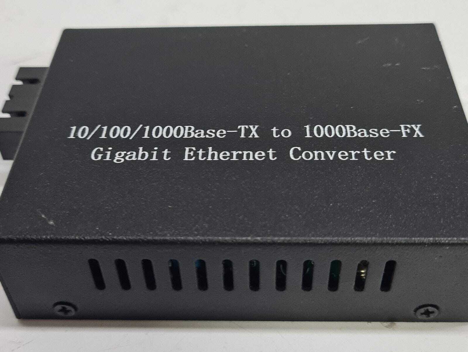 LUGGAR LU- MC1000- SC- M Gigabit Ethernet Converter Duplex Media