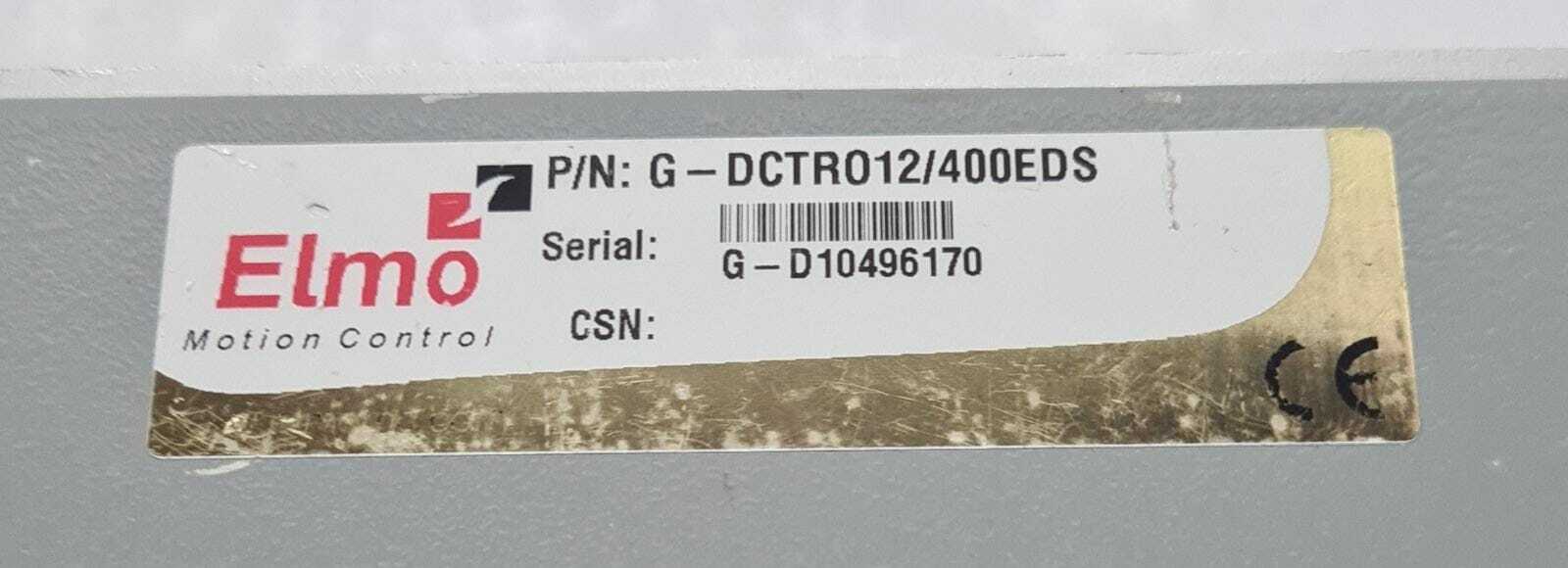 Elmo Motion Control G-DCTRO12/400EDS Gold DC Trombone Digital Servo Drive