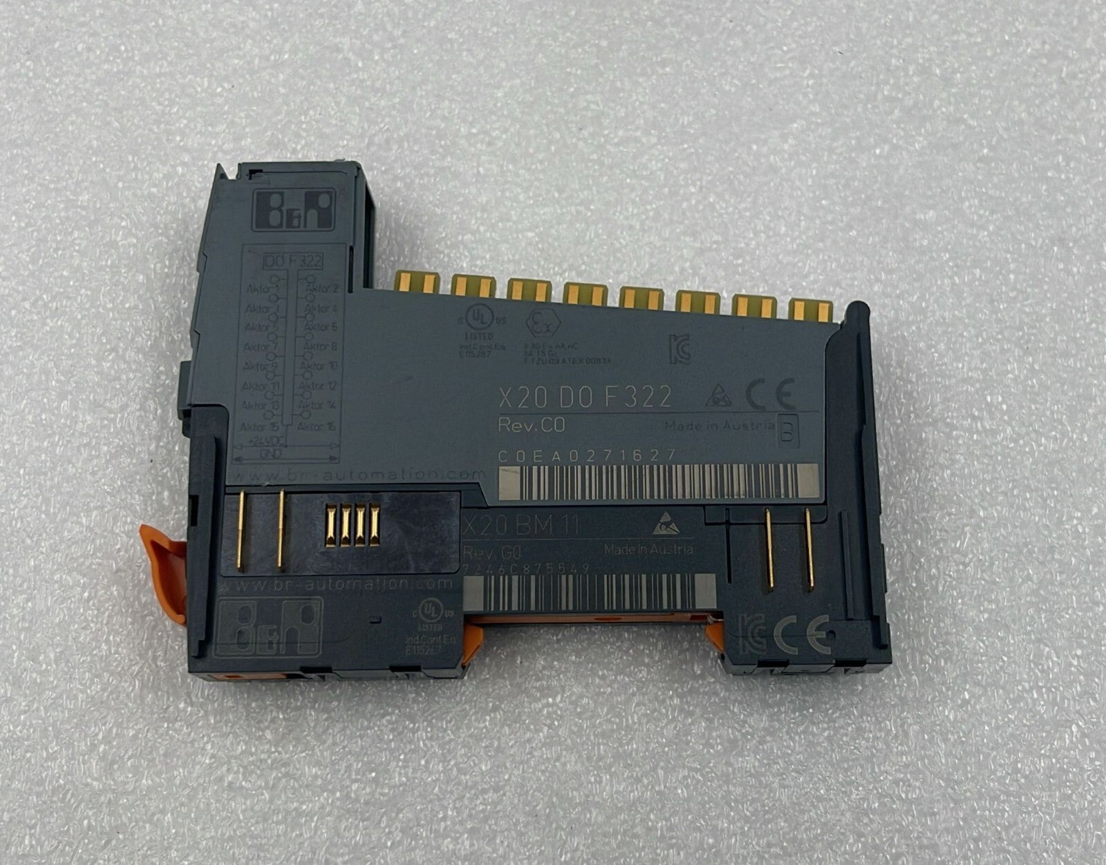 B&R Automation X20 DO F322 & X20 BM 11 Digital Control Module