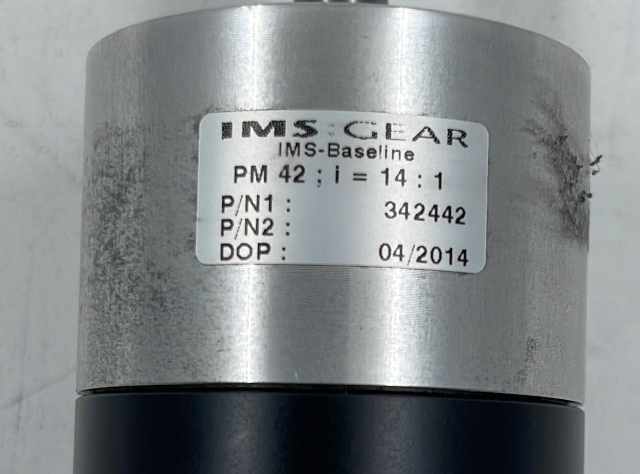 Ametek Pittman DC054B-5P00-A01-0 48VDC W/ IMS Gear 342442