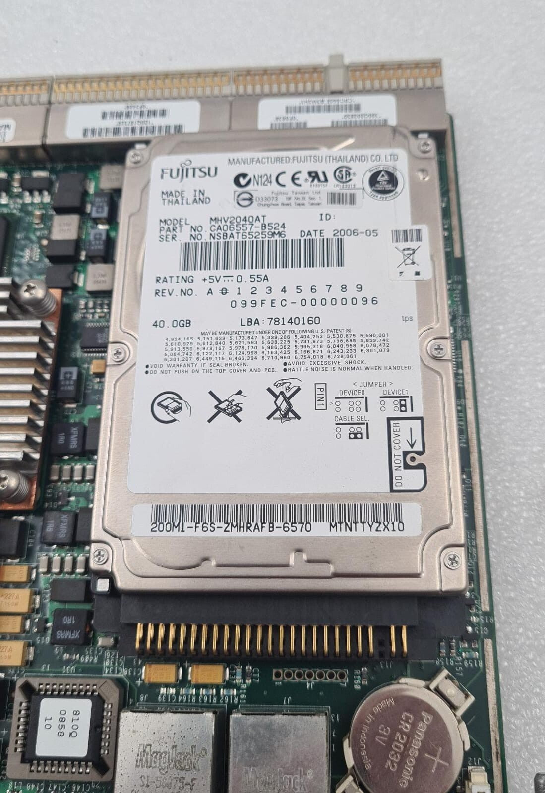 Performance Technologies CPC5505-B3M2H1 CompactPCI Board Module