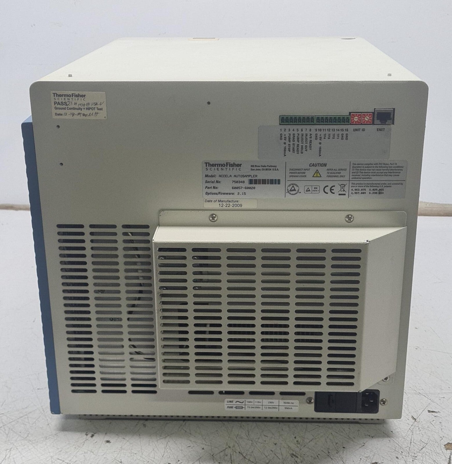 Thermo Fisher SCIENTIFIC ACCELA Autosampler 60057-60020 **AS-IS**