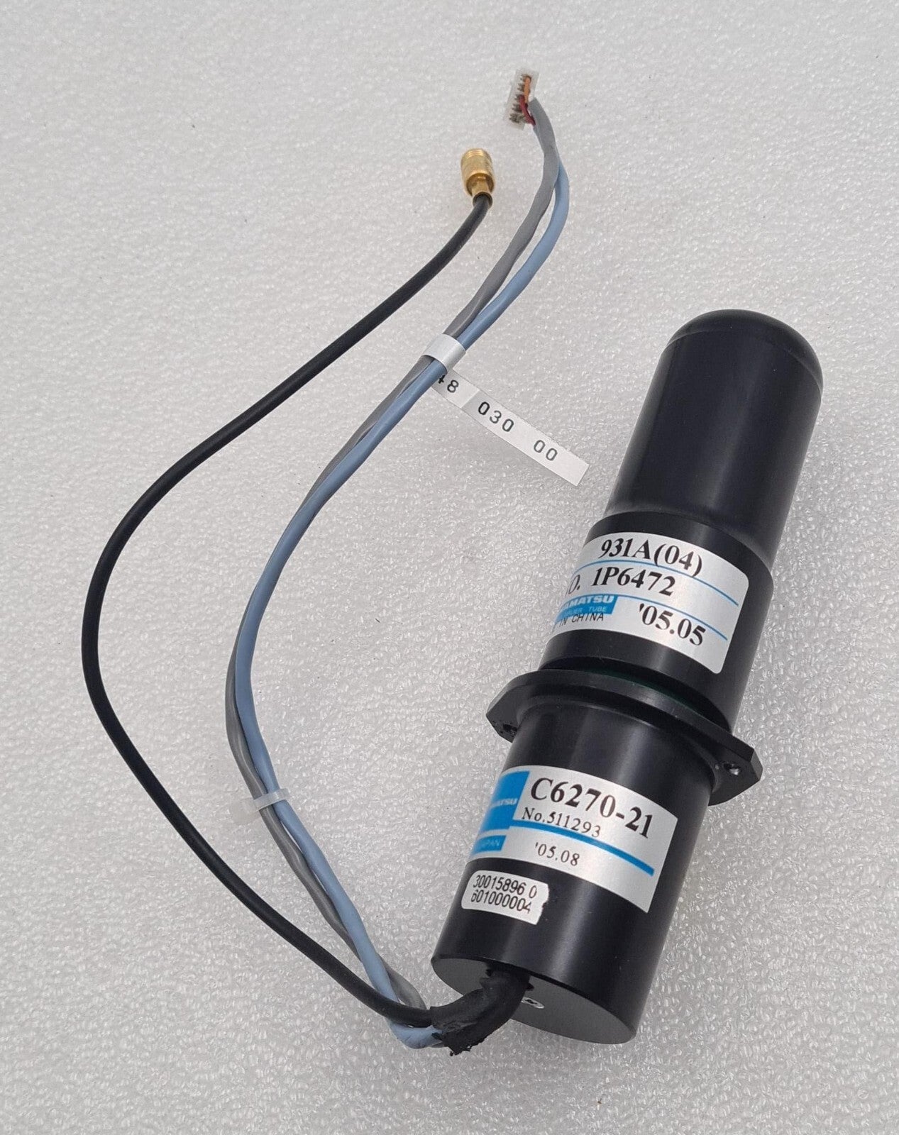 HAMAMATSU Photomultiplier Tube 931A(04) 1P6472 W/ C6270-21 Socket
