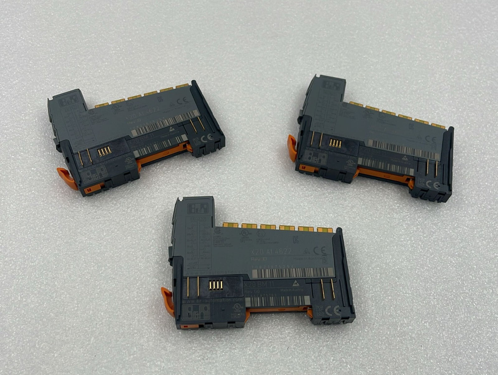 [LOT 3 PCS] B&R Automation X20 AI 4622 Digital Control Module W/ X20 BM 11