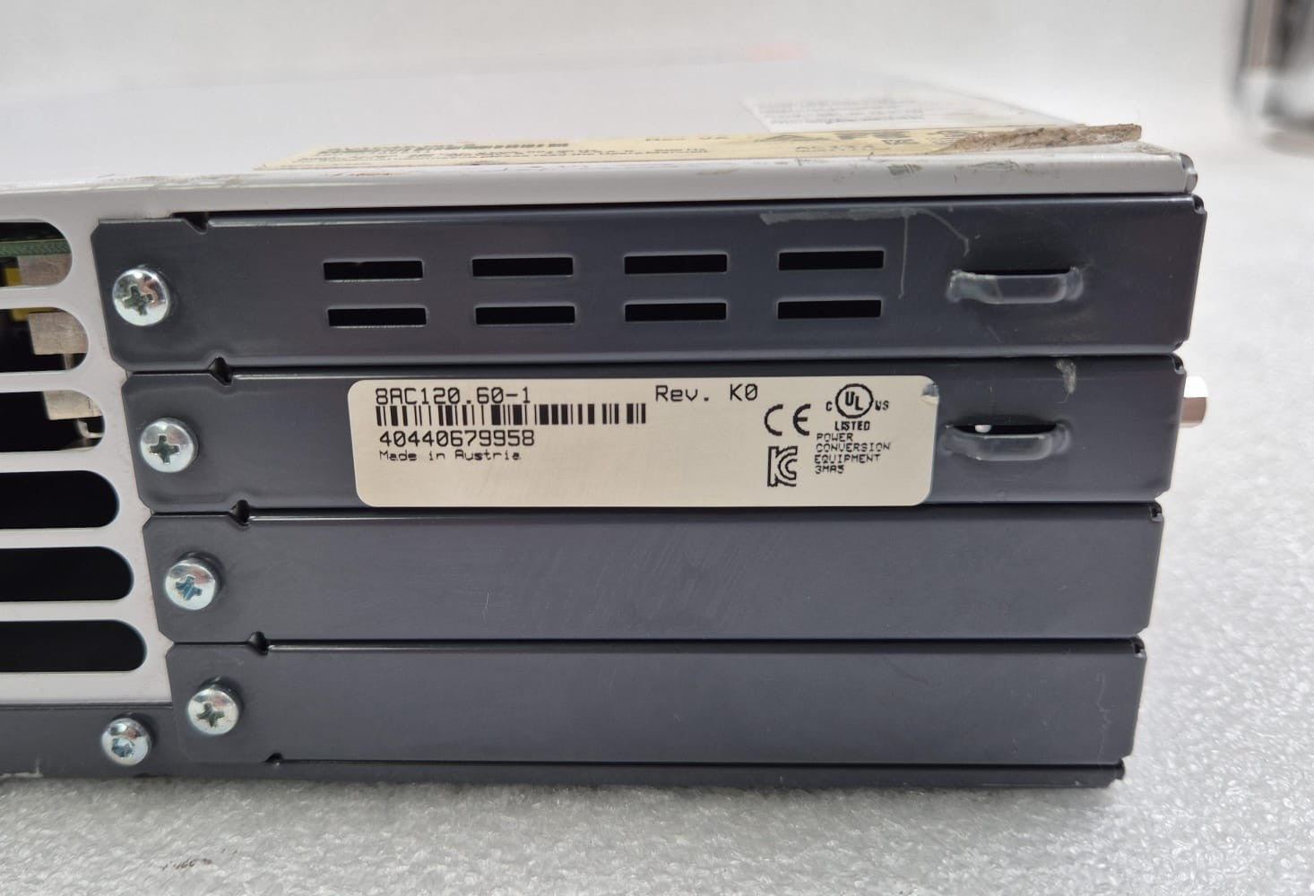 B&R ACOPOS 1045 8V1045.00-2 8ACP 494367 Servo Drive Amplifier W/ AC114 & AC120