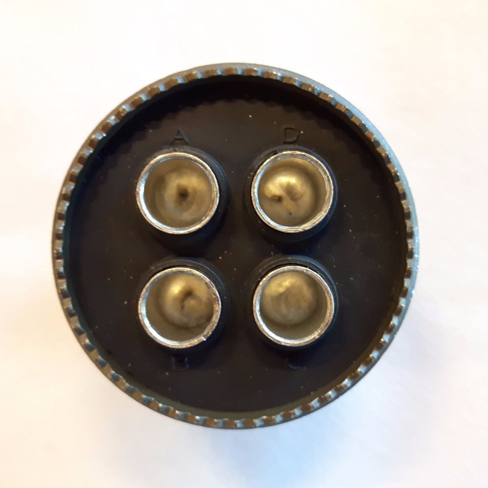 [LOT 5 PCS] Amphenol MS3106A32-17P Mil Spec 4 Pin Connector