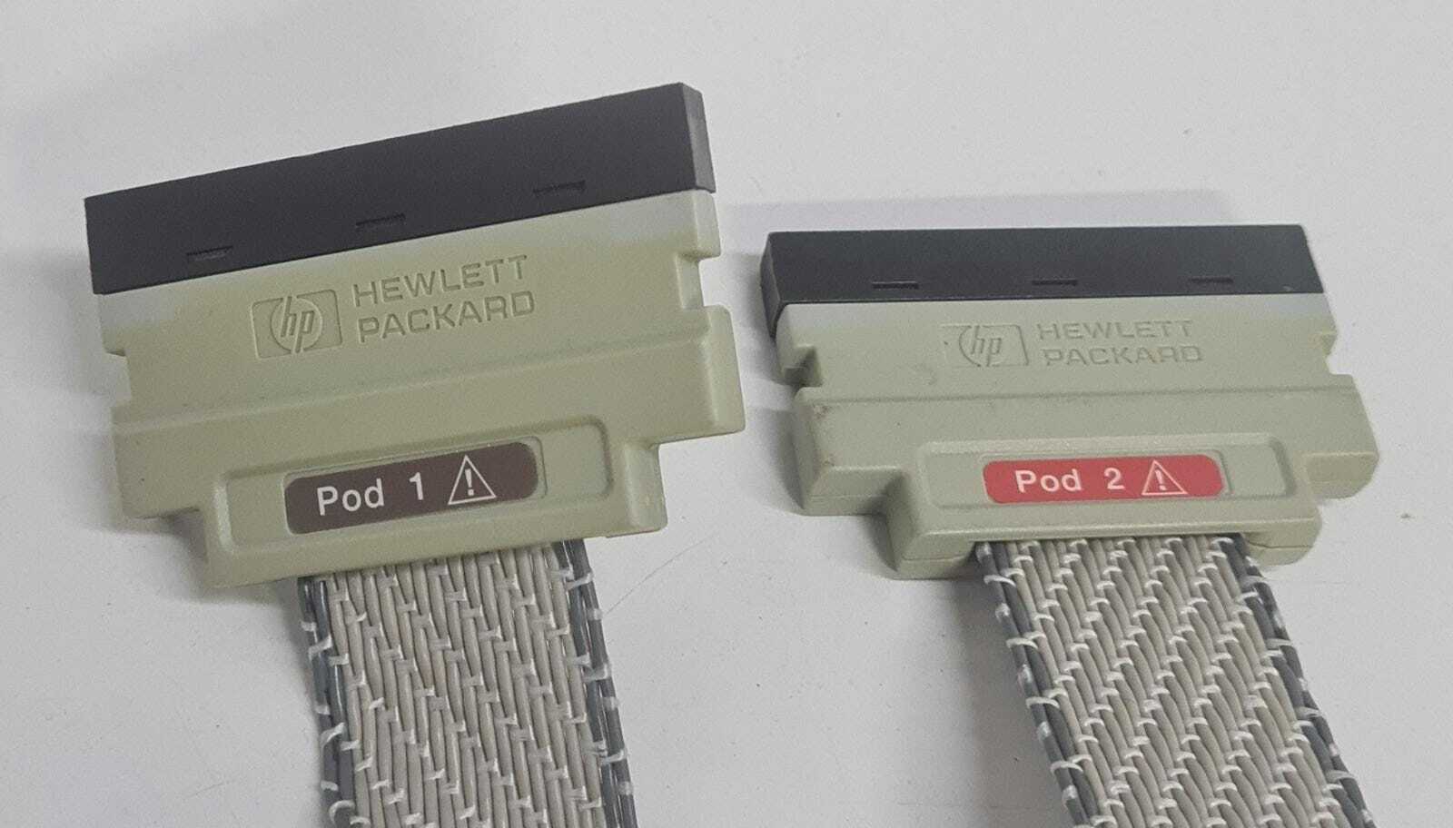 HP / Agilent E5346A High Density Probe Adapter W/ Cables POD 1/ 2 & 3/ 4 - KIT