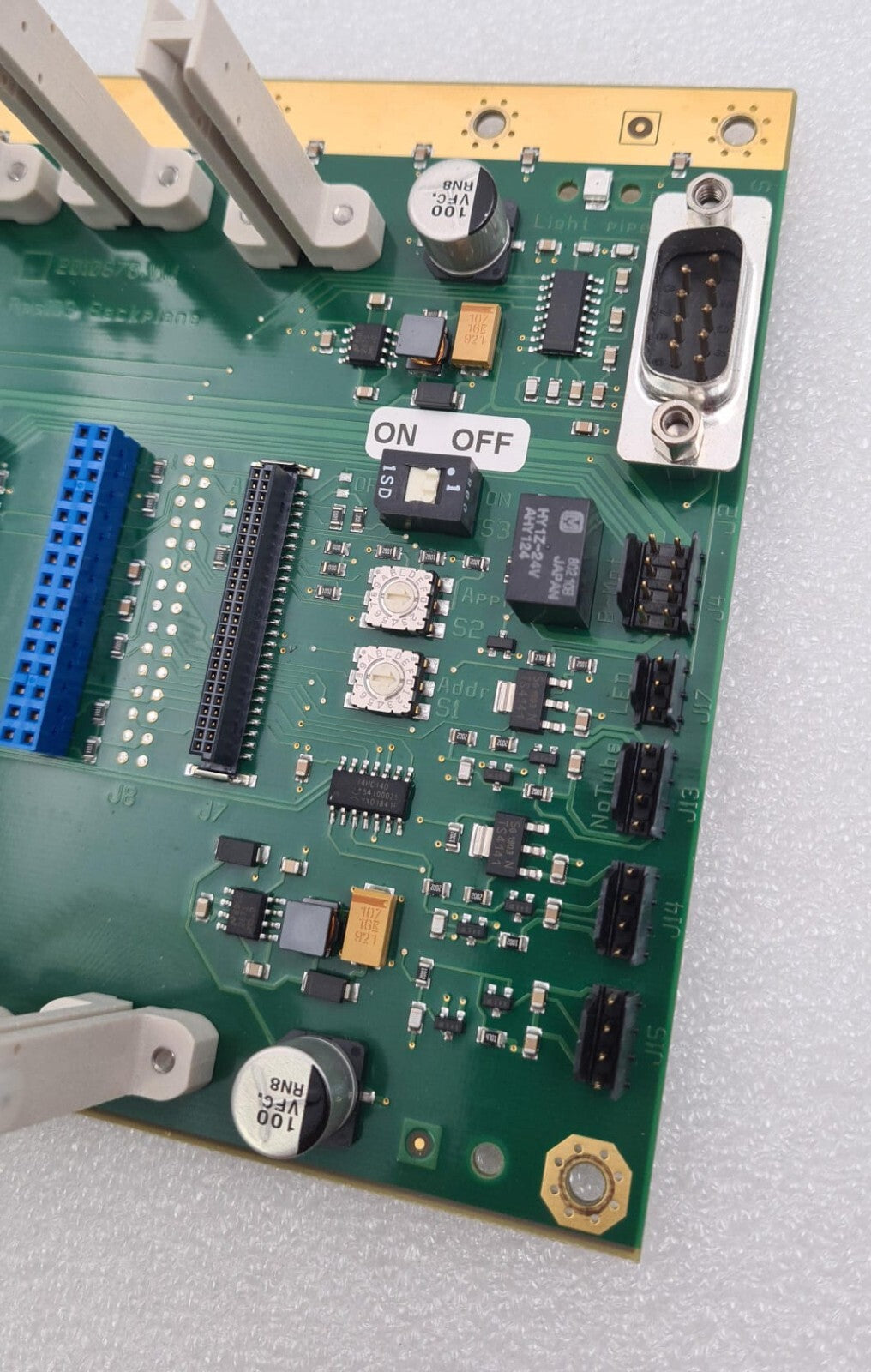 Tecan PosID3 Backplane 12010677 00 Board 2010678.V1.1 PCB
