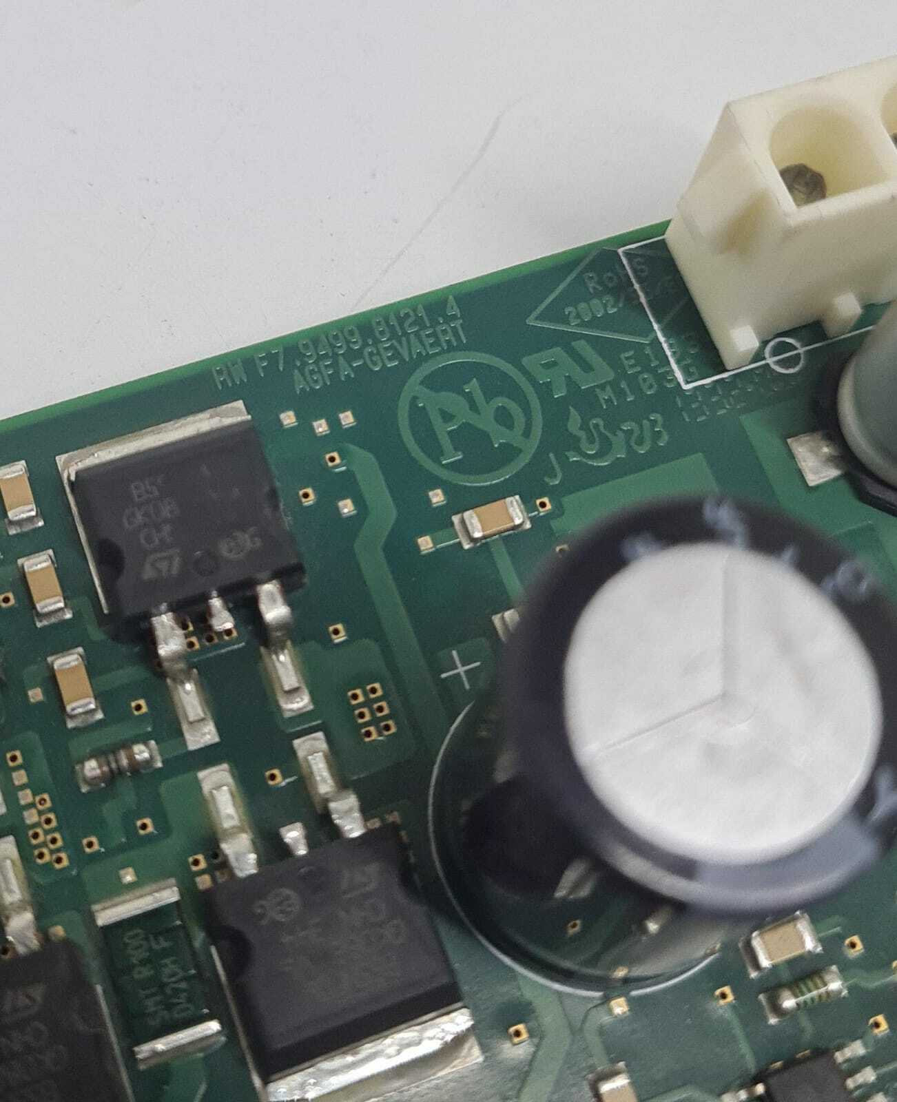 AGFA GEVAERT 8.9499.8130 (E1) Circuit Board RW F7.9499.8121.4