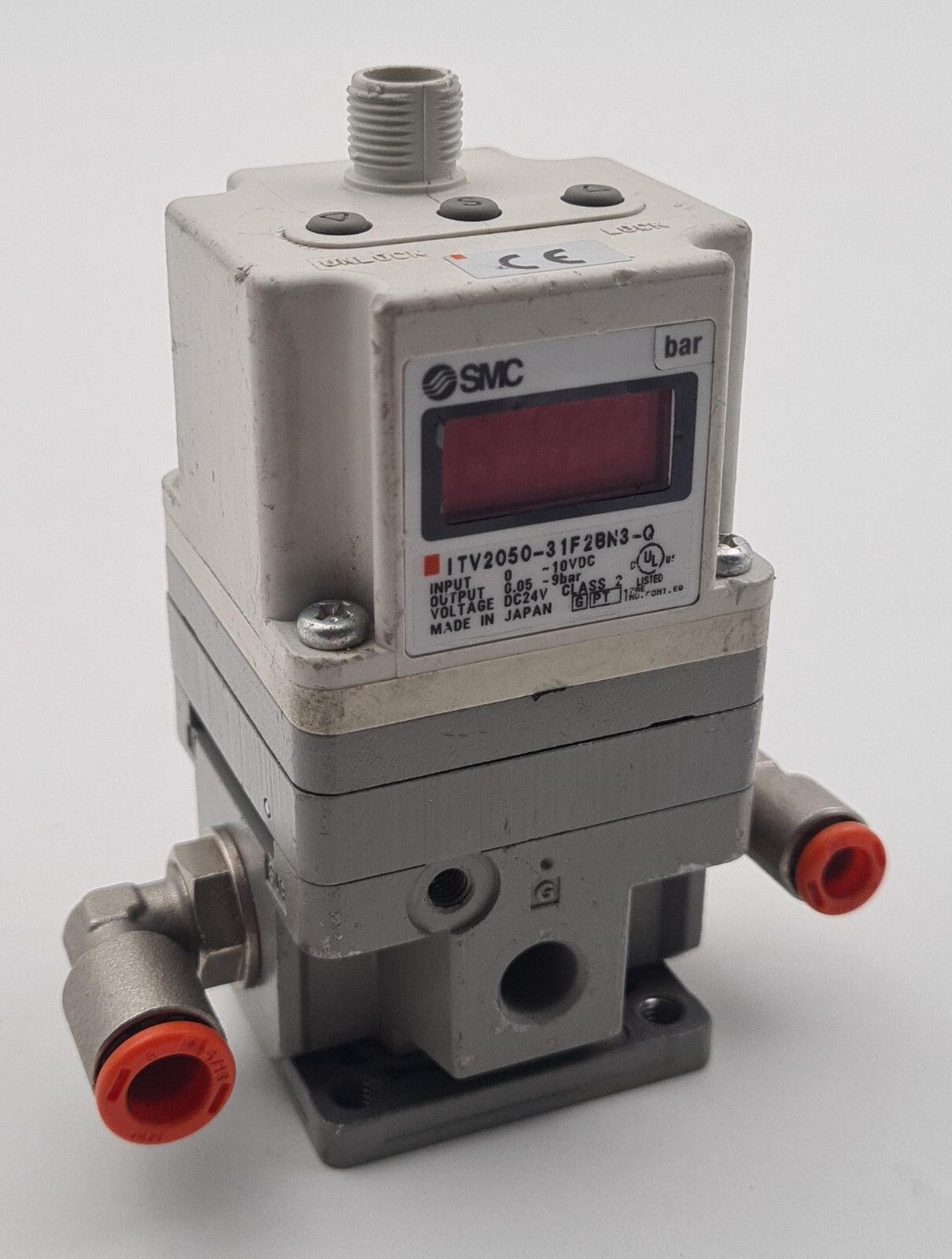 SMC ITV2050-31F2BN3-Q Regulator Electro Pneumatic 0.05-9bar DC24V